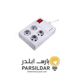 محافظ چهارخانه ارتدار باکليد وکابل آنالوگ کامپيوتر مدل پارت برند پارت الکتریک - پارس ایلدر