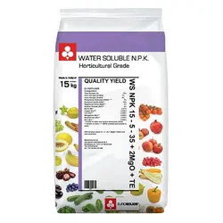 کود NPK 15-5-35 یوروسالیدز (15kg) | کود کامل پتاس بالا