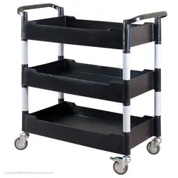 چرخ پذیرایی رستورانی مدل سه طبقه بزرگ