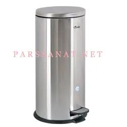 سطل استیل 30 لیتری سرکوله circule آرام بند