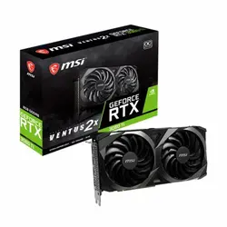 کارت گرافیک ام اس آی RTX 3060 Ti Ventus 2X 8GB OC دست دوم