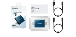حافظه SSD اکسترنال سامسونگ مدل T5 ظرفیت 500 گیگابایت