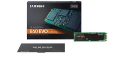 اس اس دی اینترنال سامسونگ مدل Evo 860 m.2 ظرفیت 500 گیگابایت