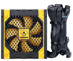 منبع تغذیه گرین مدل GP500A-UK PLUS