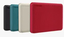 هارد اکسترنال توشیبا مدل Canvio Advance ظرفیت 2 ترابایت