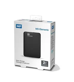 هارد اکسترنال وسترن دیجیتال مدل Elements ظرفیت 2 ترابایت