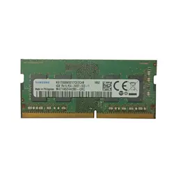 رم لپ تاپ DDR4 تک کاناله 2400 مگاهرتز سامسونگ مدل M471A5244CB0 ظرفیت 4 گیگابایت