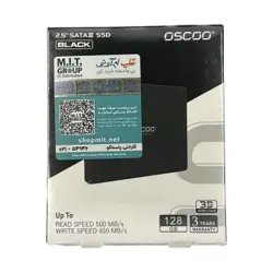 اس اس دی اینترنال اسکو SSD OSCOO SATA 128GB BLACK