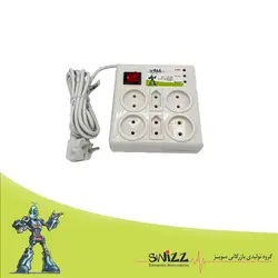 محافظ برق سوییز 6 خانه 3 متری مدل SWP-1983