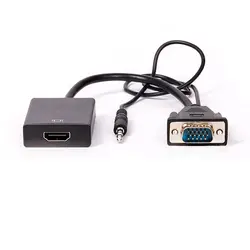 تبدیل VGA To HDMI Cable Best HM-001