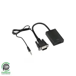 تبدیل VGA To HDMI Cable Best HM-001