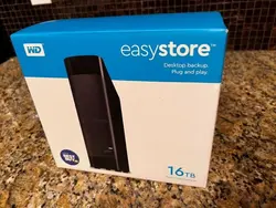 هارد اکسترنال WD Easystore 16TB - Black