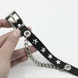 دستبند چرم دخترانه مدل ستاره - پیچازی Pchazee