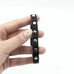 دستبند چرمی مدل simple thin - پیچازی Pchazee