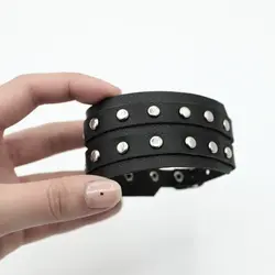 دستبند چرمی مردانه و زنانه  -خرید دستبند چرمی - اکسسوری عمده