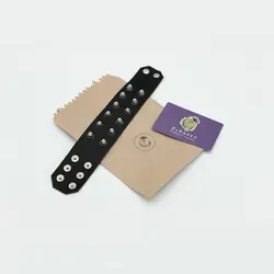 خرید دستبند چرم پهن -قیمت و خرید دستبند -  دستبند مردانه شیک