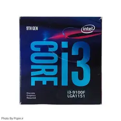 پردازنده مرکزی اینتل باکس مدل Core i3 9100F