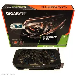 کارت گرافیک گیگابایت مدل GIGABYTE GTX 1650 SUPER WINDFORCE OC 4GD6
