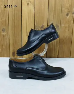 فروش ویژه این هفته کفش مجلسی مردانه پسرانه هشترک خطی مشکی بندی تک جدید