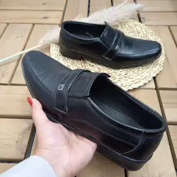 حراج شگفت انگیز کفش اداری مجلسی راحت و فوق العاده شیک اقتصادی مشکی