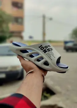 حراج استثنایی دمپایی مردانه و پسرانه مناسب برای خوش سلیقه ها طوسی