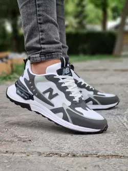 فروش ویژه کفش کتونی اسپرت مردانه مدل نیوبالانس جدید و زیبا طوسی سبز