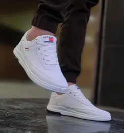 فروش ویژه کفش کتونی اسپرت ست ونس جدید مردانه و زنانه شیک و پرفروش سفید