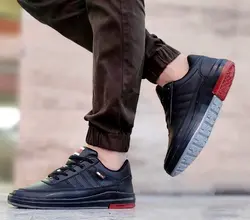 فروش ویژه کفش کتونی اسپرت ست ونس جدید مردانه و زنانه زیبا و راحت مشکی