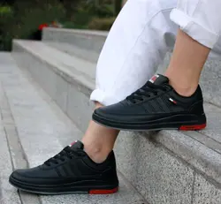 فروش ویژه کفش کتونی اسپرت ست ونس جدید مردانه و زنانه زیبا و راحت مشکی