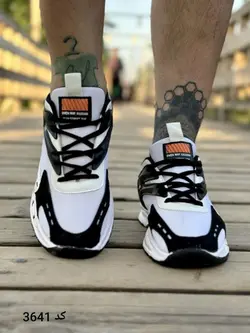 فروش ویژه کفش کتونی اسپرت A700 مردانه و پسرانه 008 فوق العاده شیک سفیدمشکی 3641