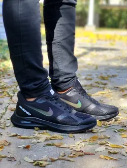 حراج باورنکردنی کفش کتونی اسپرت مردانه و پسرانه مدل نایک اسپیسر زیره طبی رنگ مشکی بسیار شیک و زیبا