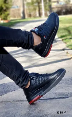 فروش ویژه کفش کتونی اسپرت ست ونس جدید مردانه و زنانه با کیفیت فوق العاده مشکی