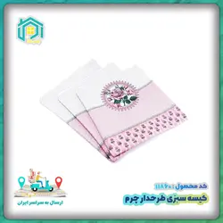 کیسه سبزی طرحدار چرم - فروشگاه پلاس کالا