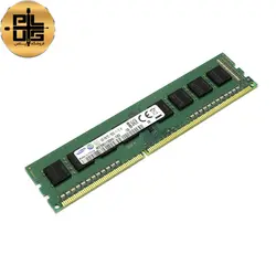 رم کامپیوتر سامسونگ مدل DDR3 1600MHz 240Pin DIMM 12800 ظرفیت 4 گیگابایت استوک