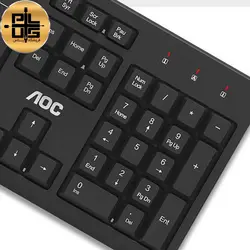 کیبورد و موس بی سیم ای او سی مدل KM210