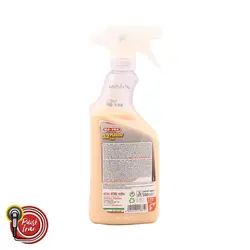 اسپری واکس مایع تمیزکننده و محافظ سطوح پلاستيکی مفرا (موم و عسل) مدل plastic care 3in1