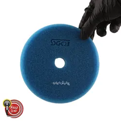 پد پولیش آبی خیلی زبر اسفنجی سایز 6 اینچ SGCB