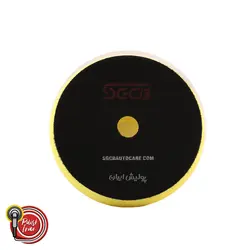 پد پولیش زرد نرم اسفنجی سایز 5 اینچ SGCB
