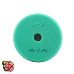 پد پولیش سبز زبر اسفنجی سایز 6 اینچ SGCB