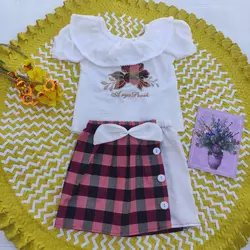 شومیز دامن دخترانه