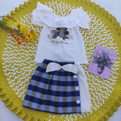 شومیز دامن دخترانه