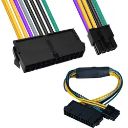 کابل برق مبدل مادربورد 24 پین به 8 پین DELL دل - فروشگاه اینترنتی پاورساپ