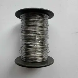 قرقره سیم مفتول نازک بدون روکش قلع اندود 100 متری - فروشگاه اینترنتی پاورساپ