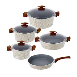 سرویس قابلمه 9 پارچه پی ام تی مدل maria