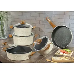 سرویس قابلمه 9 پارچه پی ام تی مدل maria