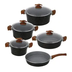 سرویس قابلمه 9 پارچه پی ام تی مدل maria