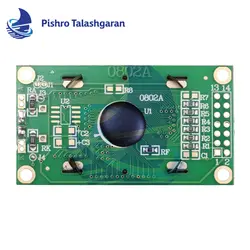 LCD کاراکتری 8*2 سبز