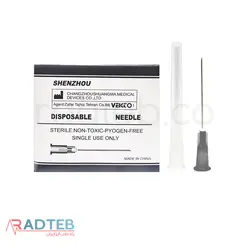 سرسوزن گیج 22 مشکی وکتو