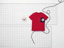 تیشرت نخی در دو طرح عقاب،توپ