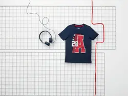 تیشرت نخی در دو طرح عقاب،توپ